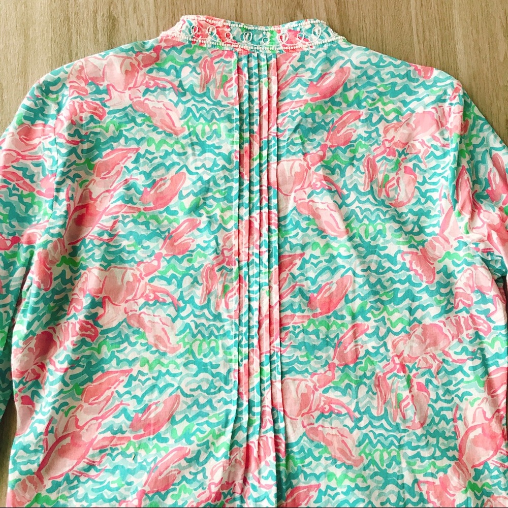 Lilly Pulitzer Sarasota Tunic Lobstah Roll - Picture 6 of 7